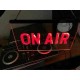 ON AIR Neon LED Display Radio Television Studio