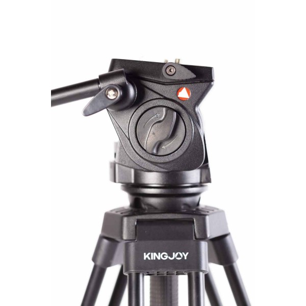 KINGJOY VT 2100 L Professional Tripod Kit 1.95m  (U Shaped rubber Mats) 
