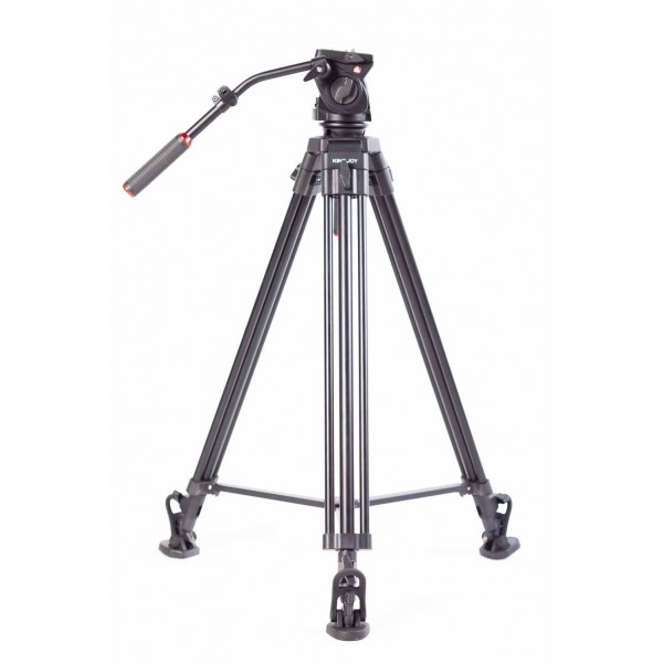 KINGJOY VT 2100 L Professional Tripod Kit 1.95m  (U Shaped rubber Mats) 