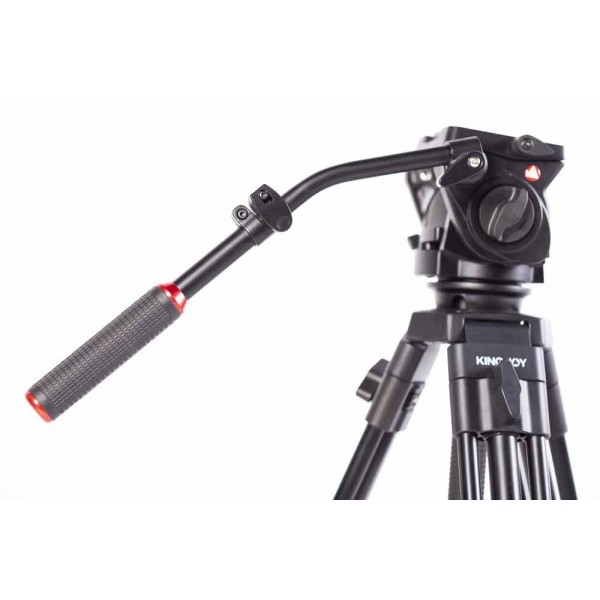 KINGJOY VT 2100 L Professional Tripod Kit 1.95m  (U Shaped rubber Mats) 
