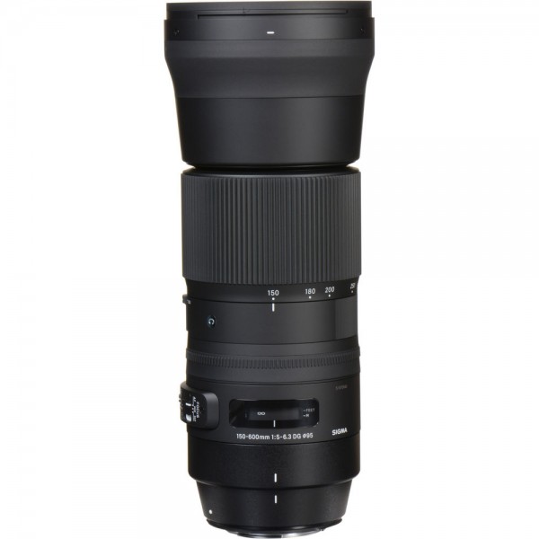 Sigma 150-600mm f/5-6.3 DG OS HSM Contemporary Lens and TC-1401 1.4x Teleconverter Kit for Canon EF