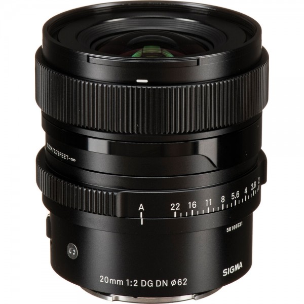 Sigma 20mm f/2 DG DN Contemporary Lens for Sony E