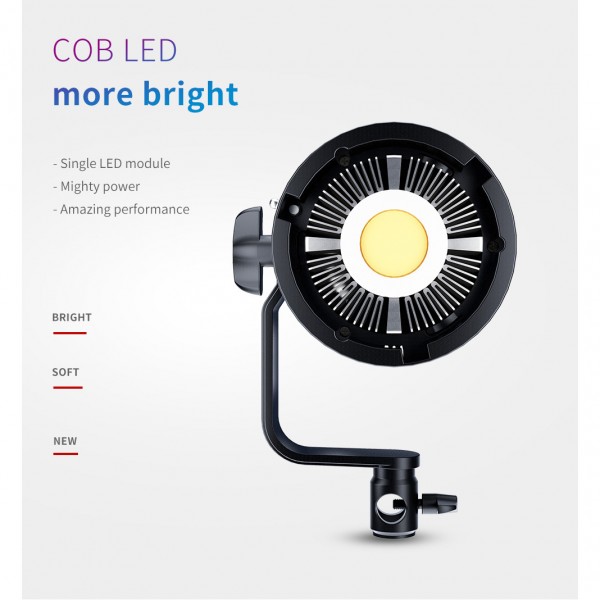 Bicolor Tolifo SK-120DB LED Video Light 120W - 10800 LM Continuous Photography Lighting