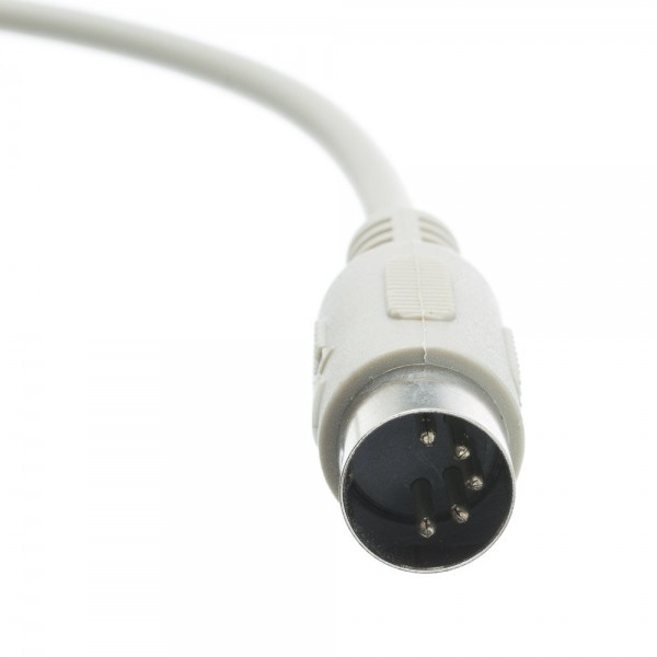 New Original AT Keyboard Extension Cable Din5 Male to Din5 Female Vintage