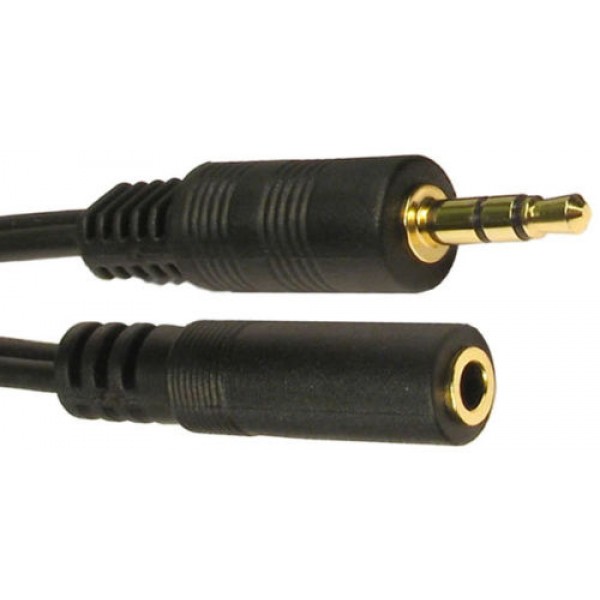 Προέκταση καλωδίου 10m Jack για DSLR Male to Female 3.5mm Stereo Audio
