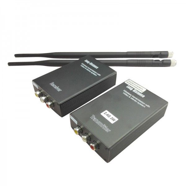 WebCaster 3W Wireless Audio Video Transmitter Kit (2.4GHz)