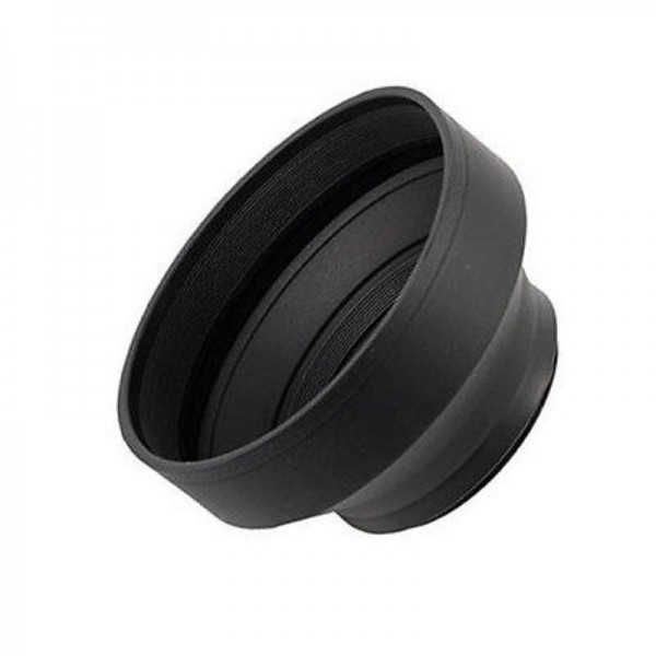 49mm Rubber 3in1 Collapsible Lens Hood