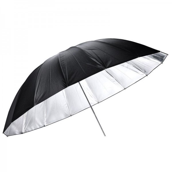PhotoCame Studio Photography Silver Reflective Umbrella 108cm