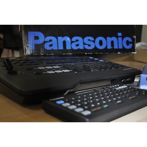 Vintage Panasonic WJ-AVE5 Video Mixer + Character Generator WJ-TTL5E/G