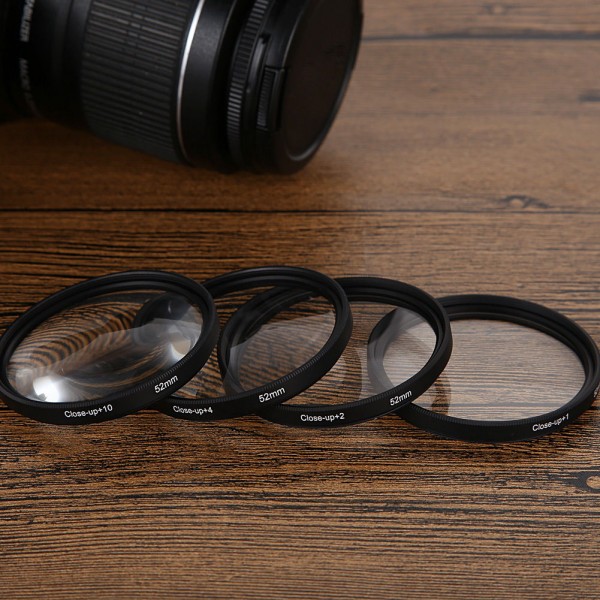 58mm Macro Filter Close-up Set+1+2+4+10