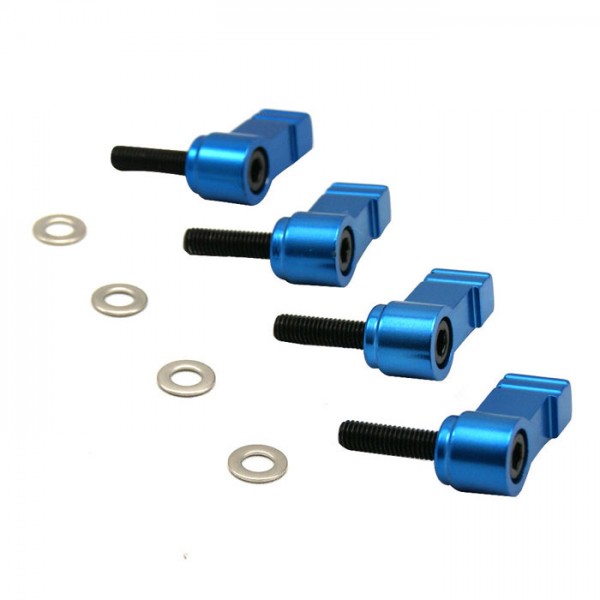 4 x Knob Screw Clamp for 15mm Rods