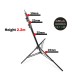 New Outletvideo "XL2" STUDIO KIT ALL IN ONE+ "XL" Havy Backdrop Kit (1350W – 22.000 Lumens) New Outletvideo "XL2" STUDIO KIT ALL IN ONE+ "XL" Havy Backdrop Kit (1350W – 22.000 Lumens)