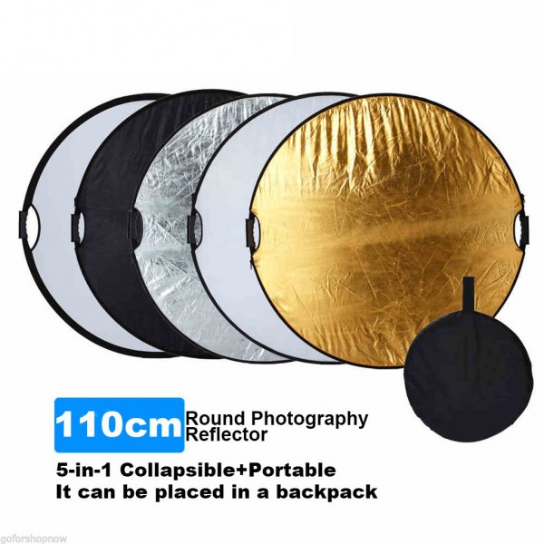 5-in-1 Photography Light Reflector Handle Bar (110cm)