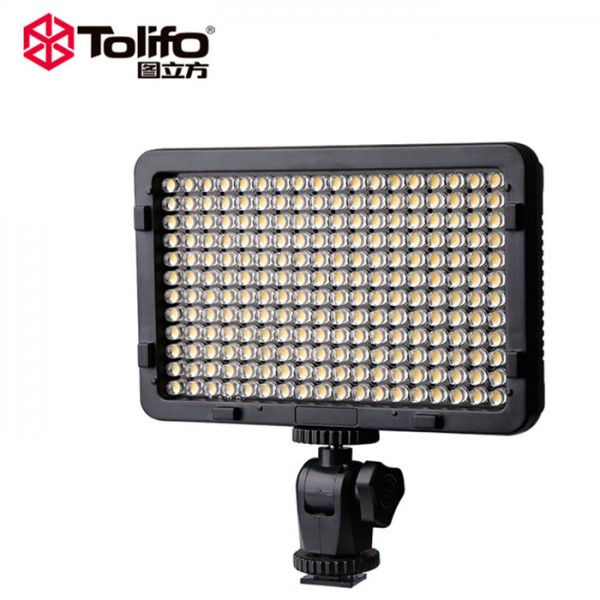 Σετ φωτιστικό TOLIFO 176 LED ψυχρού φωτισμού 5500k με μπαταρία κ φορτιστή