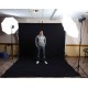 PhotoCame Black 100% Cotton Studio Background (6x3m) PhotoCame Black 100% Cotton Studio Background (6x3m)