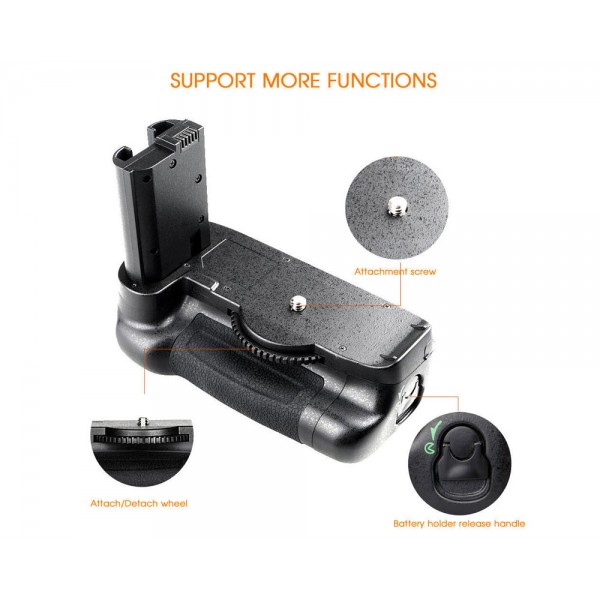 BG-2W Battery Grip για κάμερα Nikon D7500