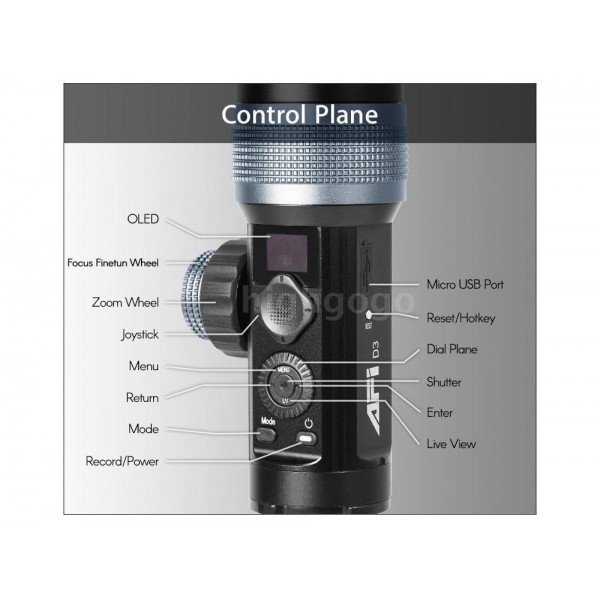 Ηλεκτρονικός σταθεροποιητής εικόνας AFI Phoenix D3 Gimbal για έως 3.2kg