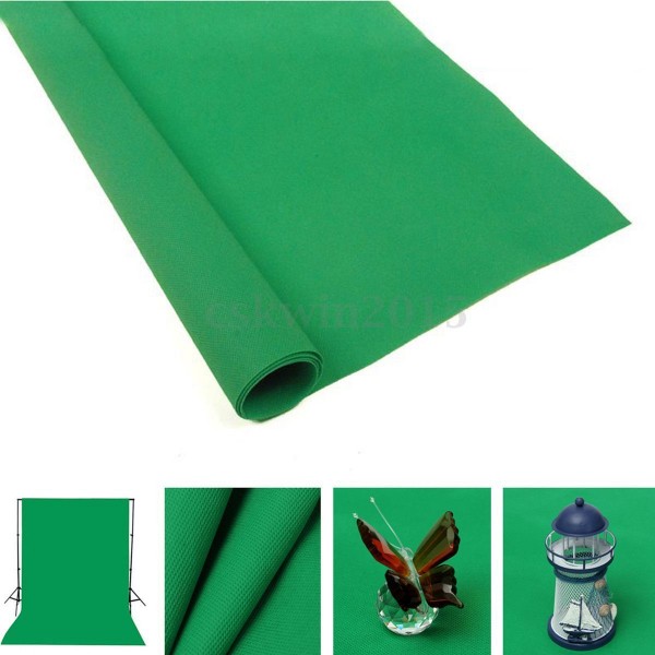 Green 3 x 5m Vinyl Photography Chromakey Background