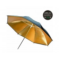 Φωτογραφική ομπρέλα αντανάκλασης Gold Reflective 100cm