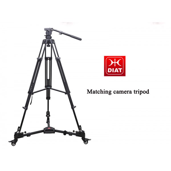 STUDIO KIT - Τρίποδας Diat 1,80m μαζί με βάση κίνησης DW60 Pulley Dolly