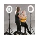 Tolifo 360 SMD LED Ring Photography Light Make up + Phone Holder (Bi Color 40W - 4000 LM - AC Type) Tolifo 360 SMD LED Ring Photography Light Make up + Phone Holder (Bi Color 40W - 4000 LM - AC Type)