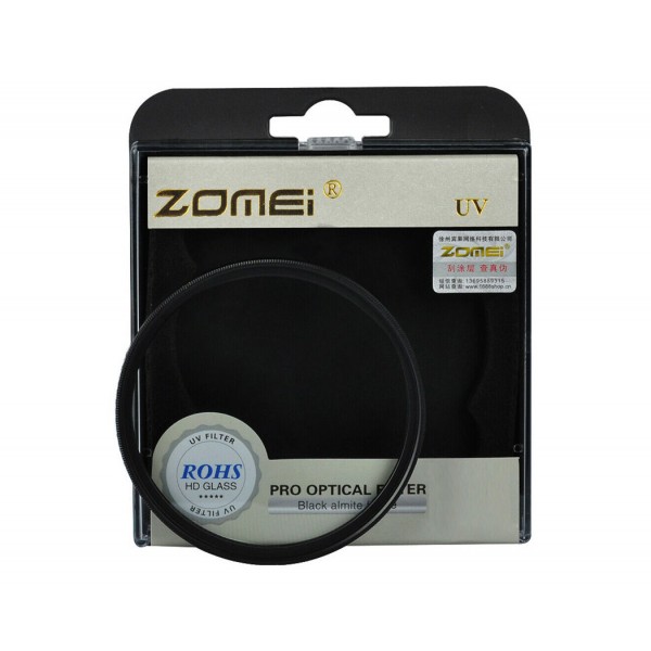 49mm Original Zomei UV Filter HD Multi-Coated Camera Lens Protector