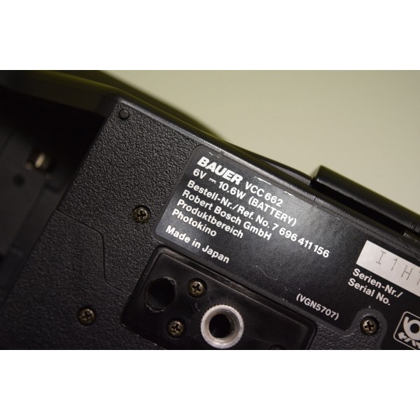 Vintage BAUER VCC662 VHS Camcorder