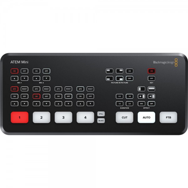 Τηλεοπτικός μίκτης Blackmagic ATEM Mini με 4 HDMI κ Live Stream Switcher