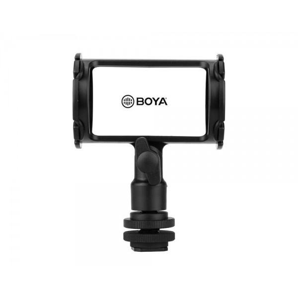 BOYA BY-C04 αντικραδασμική βάση στήριξης μικροφώνου σε κάμερα Shockmount