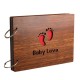 Baby Lovers Wood Cover Photo Album