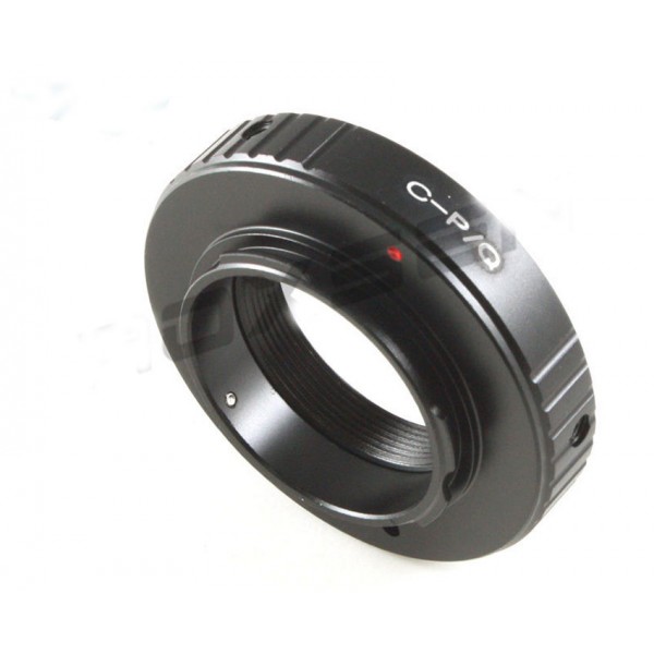 C mount 16mm  Lens to Pentax Q P/Q PQ Camera Mount (without  AF confirm chip)