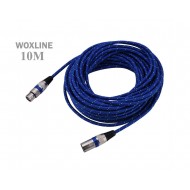 WOXLINE καλώδιο 10m XLR 3 Pin Male to Female Cable Cord