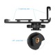 Triple Cold Shoe Adapter Vlogging Video Extension Bar Triple Cold Shoe Adapter Vlogging Video Extension Bar