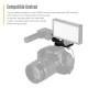 Triple Cold Shoe Adapter Vlogging Video Extension Bar Triple Cold Shoe Adapter Vlogging Video Extension Bar