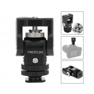 Professional Hot Shoe Camera Mount For Monitor Flash Microphone