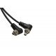 PC-30 Male to Male M-M Tri-plug Flash PC SYNC Cord Cable with Screw Lock