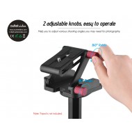 Z-shaped Professional Flex Tripod Bracket Head