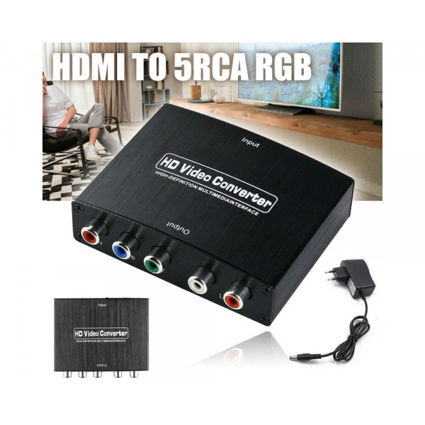 HDMI Video to Component YPbPr Converter Box