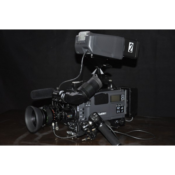 Ikegami HL-DV7AW SDI 16:9 NTSC Camcorder + CCU Adapter + Cable + Viewfinder + Zoom