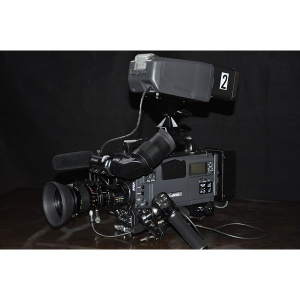 Μεταχειρισμένο kit Ikegami HL-DV7AW SDI 16:9 Camcorder + CCU Adapter + Cable + Viewfinder + Zoom