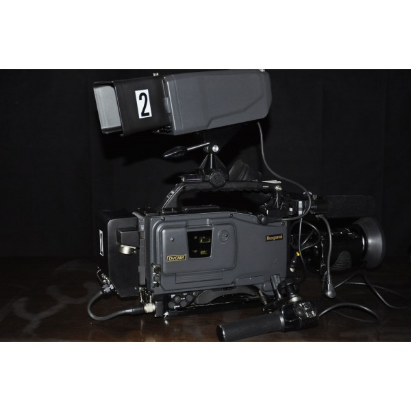 Μεταχειρισμένο kit Ikegami HL-DV7AW SDI 16:9 Camcorder + CCU Adapter + Cable + Viewfinder + Zoom