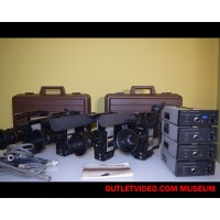 Quad Setup Vintage JVC BY-110 Videocameras (1986)