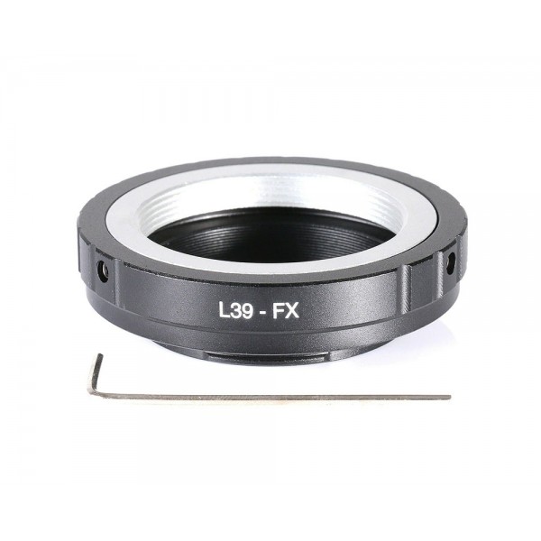  Adapter for Leica L39 M39 Lens to Fujifilm X Mount Camera (without  AF confirm chip)