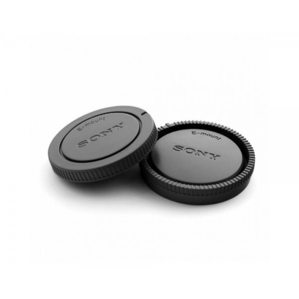 Replacement Body Cap + Rear Lens Cover for Sony E-Mount NEX Camera