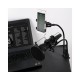 Microphone Stand + Phone Clamp Mount Holder for Studio Recording Studio