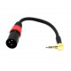 WOXLINE μετατροπέας 3 Pin Male XLR to 3.5mm 1/8 TRS Stereo Mini Jack