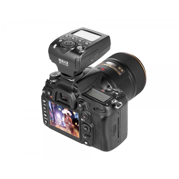 Meike MK-GT600N TTL HSS φωτογραφικό φλας Trigger+Receiver 1/8000s για Nikon