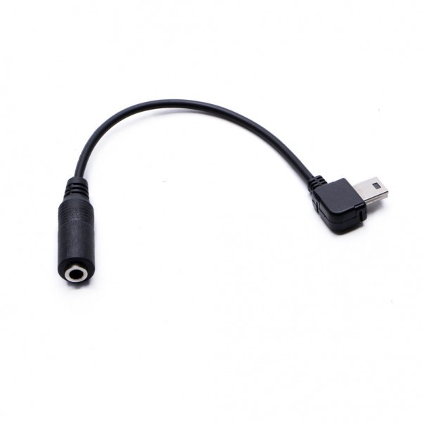 Mini USB to 3.5mm Microphone Mic Adapter Cable for GoPro