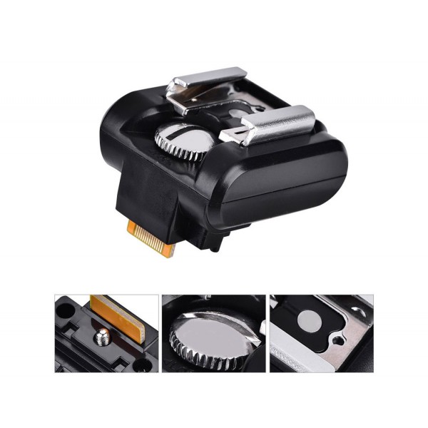 Hot Shoe Adapter Studio Tripod Converter Rig for Sony NEX Cameras
