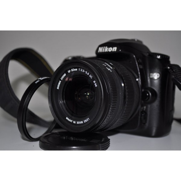 Used Nikon D50 + Sigma 18-50mm (19393 Shots)